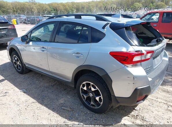 JF2GTABC5JH339795 2018 SUBARU CROSSTREK Silver უკანა მარცხენა