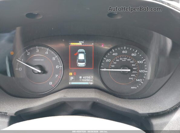 JF2GTABC5K8263545 2019 SUBARU CROSSTREK Серебряный Вид задних сидений