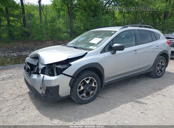 JF2GTABC5K8263545 2019 SUBARU CROSSTREK Серебряный Передняя левая четверть