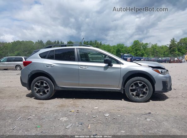 JF2GTABC5K8263545 2019 SUBARU CROSSTREK Серебряный Вид задней части салона