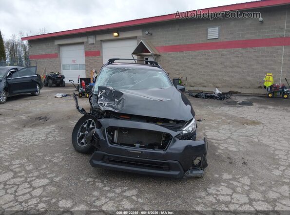 JF2GTABC9JH316942 2018 SUBARU CROSSTREK Gray Widok z przodu