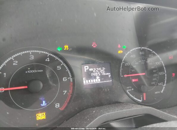 JF2GTABC9JH316942 2018 SUBARU CROSSTREK Gray Widok tylnych siedzeń