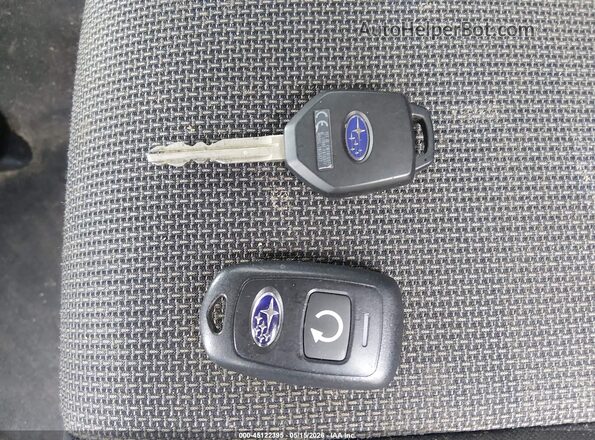 JF2GTABC9JH316942 2018 SUBARU CROSSTREK Gray Widok deski rozdzielczej