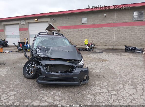 JF2GTABC9JH316942 2018 SUBARU CROSSTREK Gray Widok wnętrza z tyłu