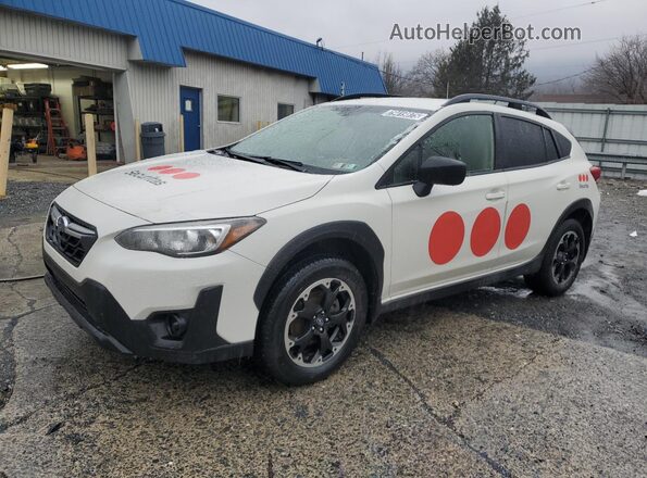 JF2GTABC9N8211744 2022 SUBARU CROSSTREK White VIN կոդի պիտակի տեսք