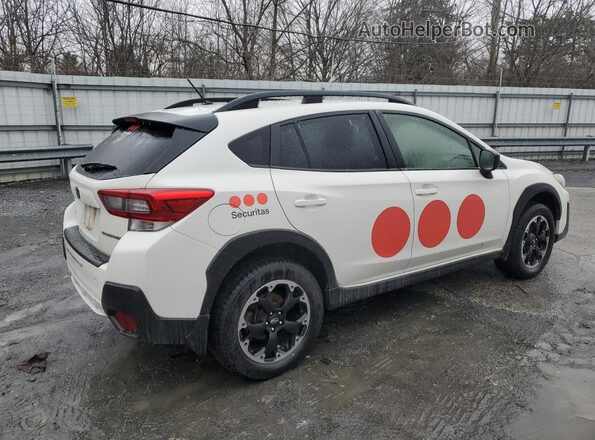 JF2GTABC9N8211744 2022 SUBARU CROSSTREK White Սալոնի 360 աստիճան տեսք