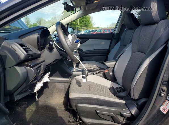 JF2GTABCXK8247311 2019 SUBARU CROSSTREK Charcoal Front interior view
