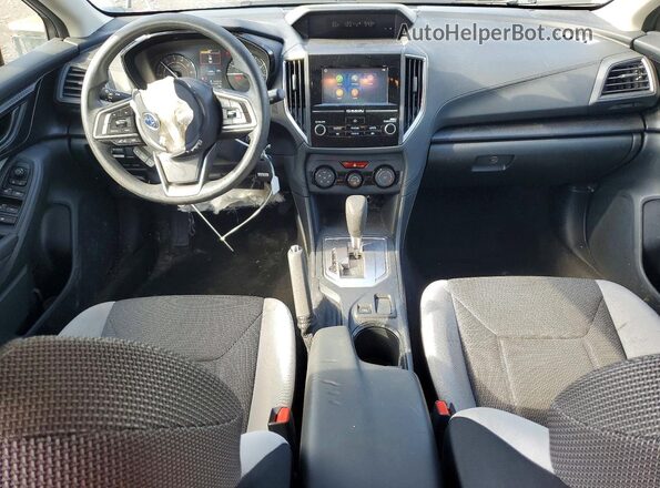 JF2GTABCXK8247311 2019 SUBARU CROSSTREK Charcoal Dashboard view