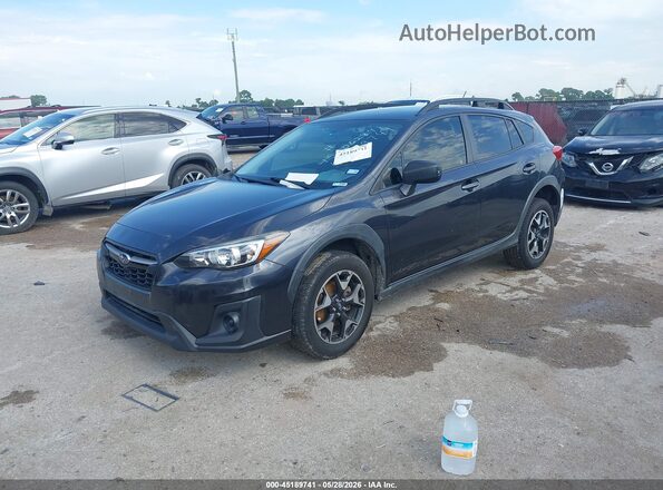 JF2GTABCXK8279269 2019 SUBARU CROSSTREK Black Front left