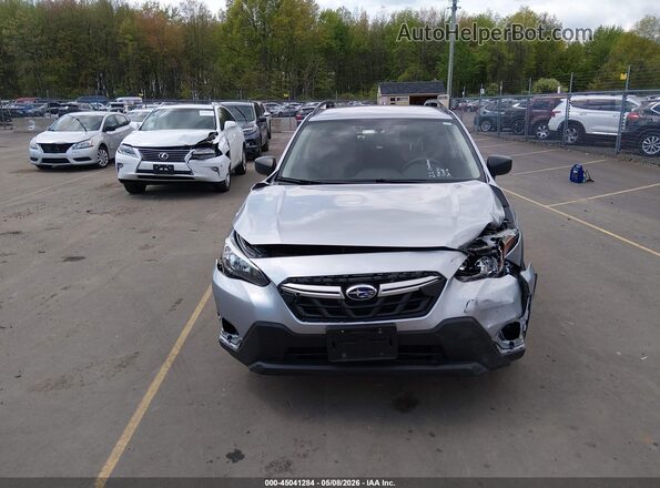 JF2GTABCXNH210134 2022 SUBARU CROSSTREK Silver Вид щитка приладів