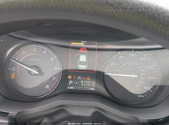 JF2GTABCXNH210134 2022 SUBARU CROSSTREK Silver Вид задніх сидінь