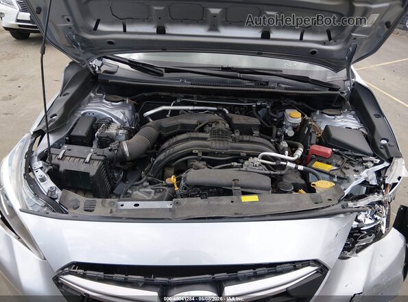 JF2GTABCXNH210134 2022 SUBARU CROSSTREK Silver Вид ззаду