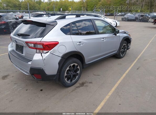JF2GTABCXNH210134 2022 SUBARU CROSSTREK Silver Задня права чверть
