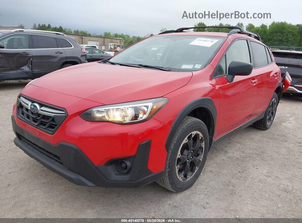 JF2GTABCXPH214834 2023 SUBARU CROSSTREK Red 