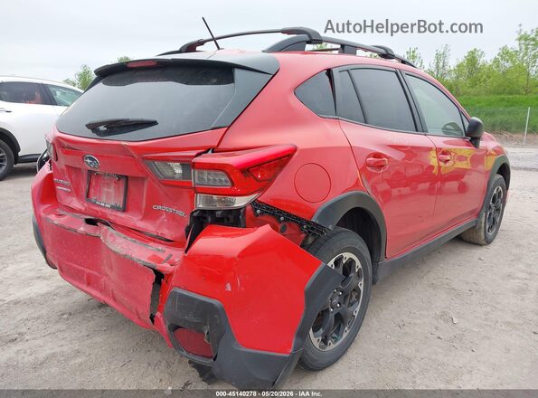 JF2GTABCXPH214834 2023 SUBARU CROSSTREK Red 
