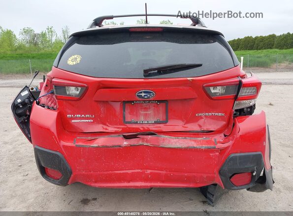 JF2GTABCXPH214834 2023 SUBARU CROSSTREK Red 
