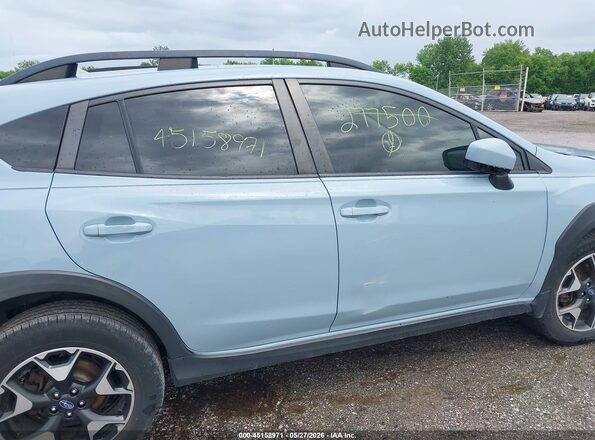 JF2GTACC0KH277500 2019 SUBARU CROSSTREK Light Blue Вид задньої частини салону
