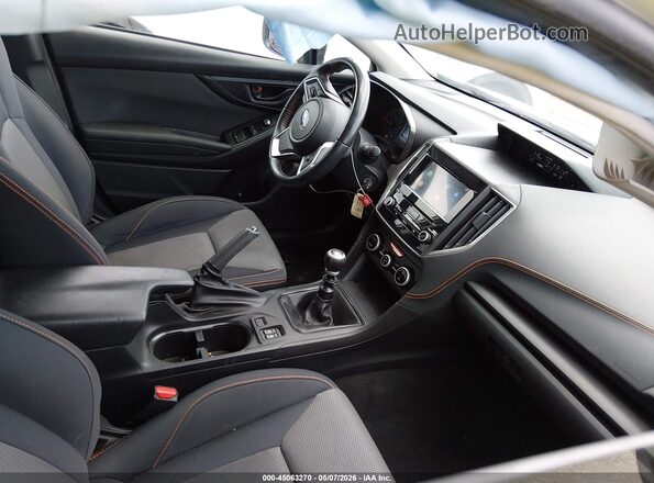 JF2GTACC0N9200480 2022 SUBARU CROSSTREK White Vista interior delantera