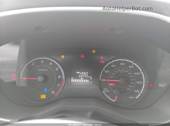 JF2GTACC0N9200480 2022 SUBARU CROSSTREK White Vista de los asientos traseros
