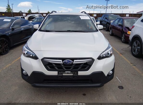 JF2GTACC0N9200480 2022 SUBARU CROSSTREK White Vista del cuadro de instrumentos