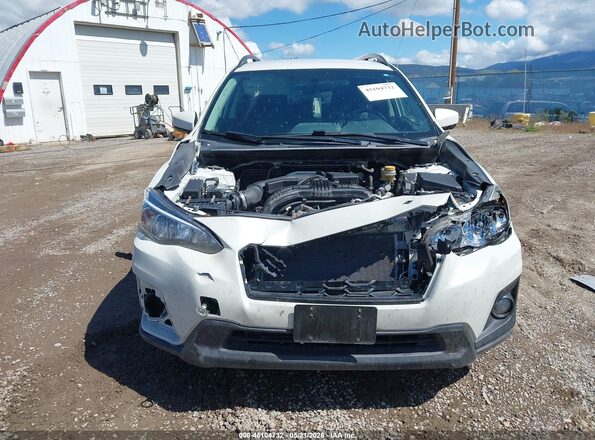 JF2GTACC1K8325344 2019 SUBARU CROSSTREK White Vista frontal