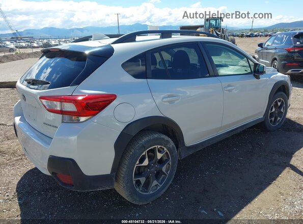 JF2GTACC1K8325344 2019 SUBARU CROSSTREK White Trasero derecho