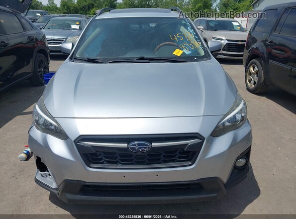 JF2GTACC2JH209830 2018 SUBARU CROSSTREK Silver Vista del cuadro de instrumentos