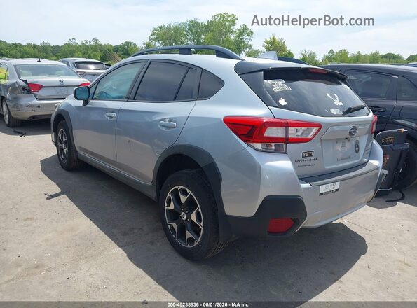 JF2GTACC2JH209830 2018 SUBARU CROSSTREK Silver Trasero izquierdo