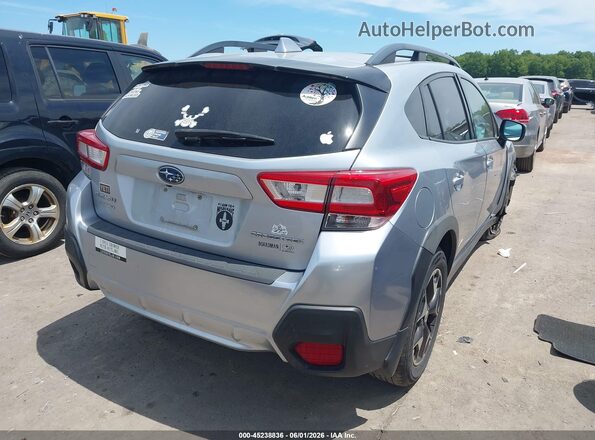 JF2GTACC2JH209830 2018 SUBARU CROSSTREK Silver Trasero derecho