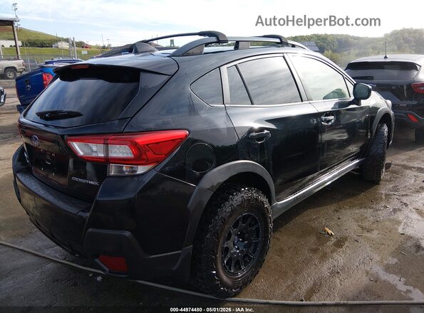 JF2GTACC2K8253229 2019 SUBARU CROSSTREK Black Հետևի աջ