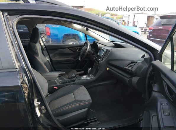 JF2GTACC2K8253229 2019 SUBARU CROSSTREK Black Սալոնի դիմացի տեսք