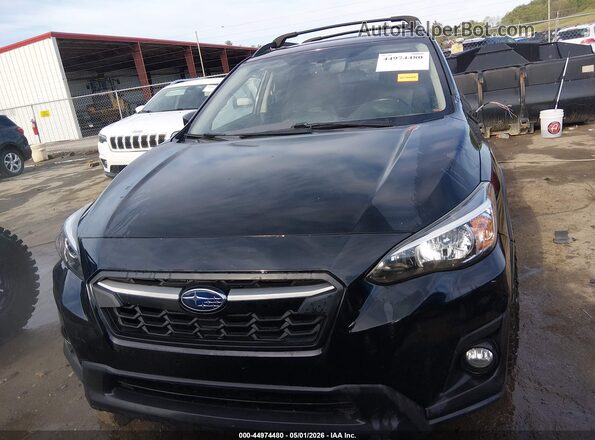 JF2GTACC2K8253229 2019 SUBARU CROSSTREK Black Սարքավորումների վահանակի տեսք