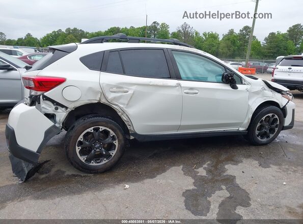JF2GTACC2MG363237 2021 SUBARU CROSSTREK White Widok zestawu wskaźników