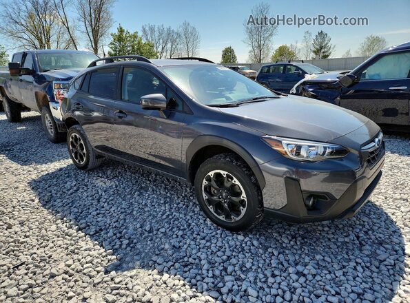 JF2GTACC2N9211691 2022 SUBARU CROSSTREK Gray Delantero derecho