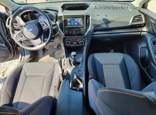 JF2GTACC2N9211691 2022 SUBARU CROSSTREK Gray Vista del salpicadero