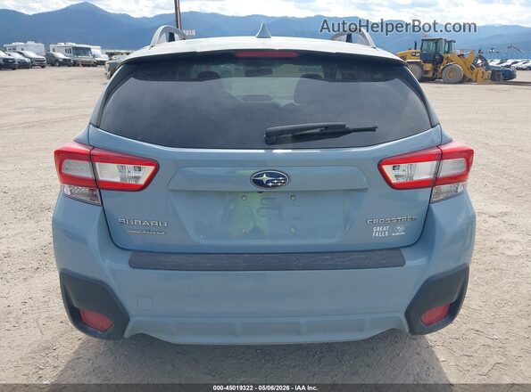 JF2GTACC3JH303733 2018 SUBARU CROSSTREK Blue 