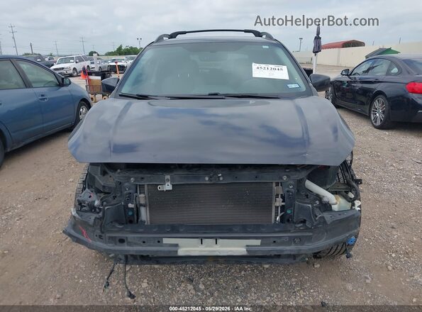 JF2GTACC3K9203868 2019 SUBARU CROSSTREK Gray Widok wnętrza z tyłu