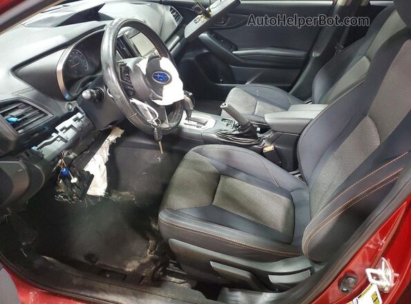 JF2GTACC4JH310884 2018 SUBARU CROSSTREK Burgundy 