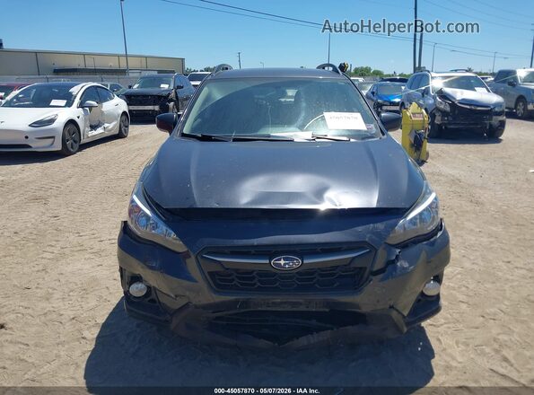 JF2GTACC4KH226176 2019 SUBARU CROSSTREK Gray Instrument cluster view