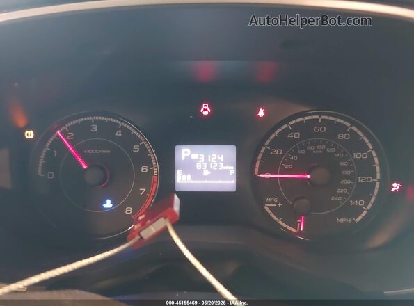 JF2GTACC7KH272150 2019 SUBARU CROSSTREK White Հետևի նստատեղերի տեսք
