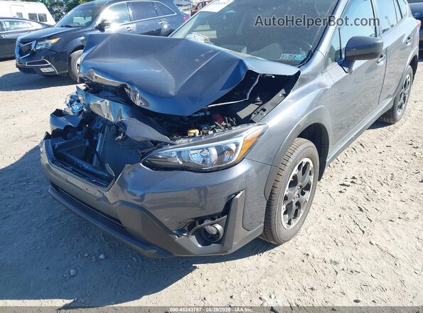 JF2GTACC9M9252477 2021 SUBARU CROSSTREK Gray 