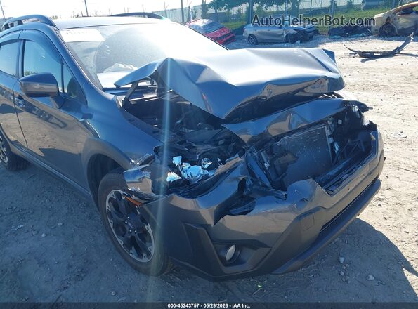JF2GTACC9M9252477 2021 SUBARU CROSSTREK Gray 