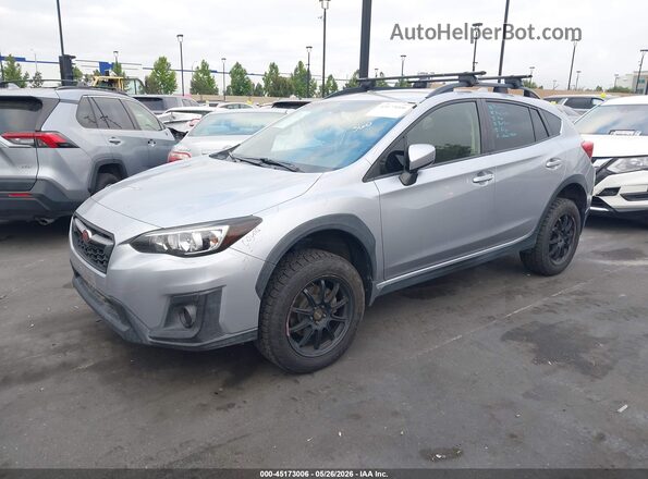 JF2GTACCXK8320563 2019 SUBARU CROSSTREK Silver Front left
