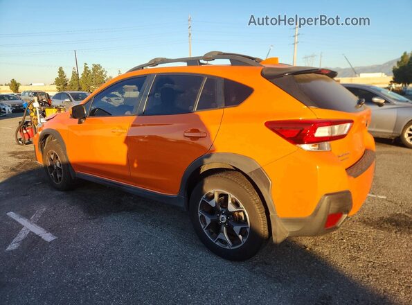 JF2GTADC0JH320861 2018 SUBARU CROSSTREK Оранжевый Задняя левая четверть