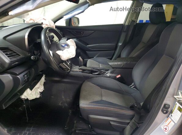 JF2GTADC1K8280369 2019 SUBARU CROSSTREK Silver Vista interior delantera
