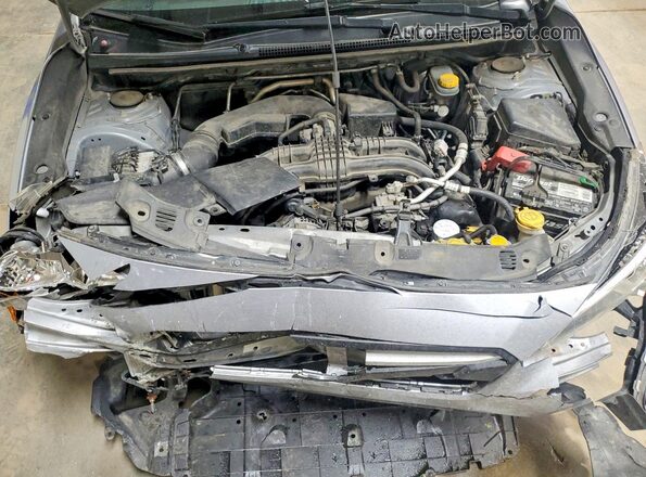 JF2GTADC1K8280369 2019 SUBARU CROSSTREK Silver Vista interior trasera
