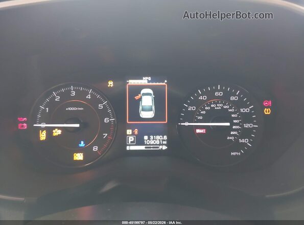 JF2GTADC2J8277091 2018 SUBARU CROSSTREK Silver Вид задніх сидінь