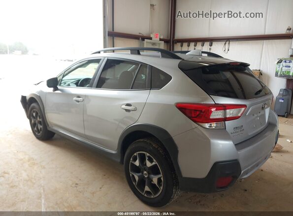 JF2GTADC2J8277091 2018 SUBARU CROSSTREK Silver Задня ліва чверть