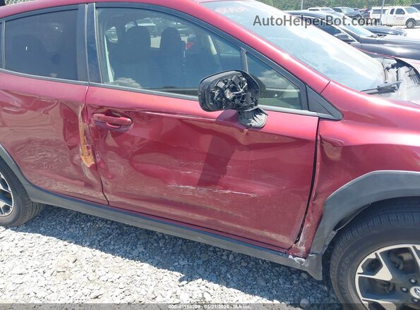 JF2GTADC2J8328301 2018 SUBARU CROSSTREK Red წინა ხედი