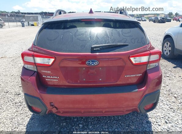 JF2GTADC2J8328301 2018 SUBARU CROSSTREK Red 
